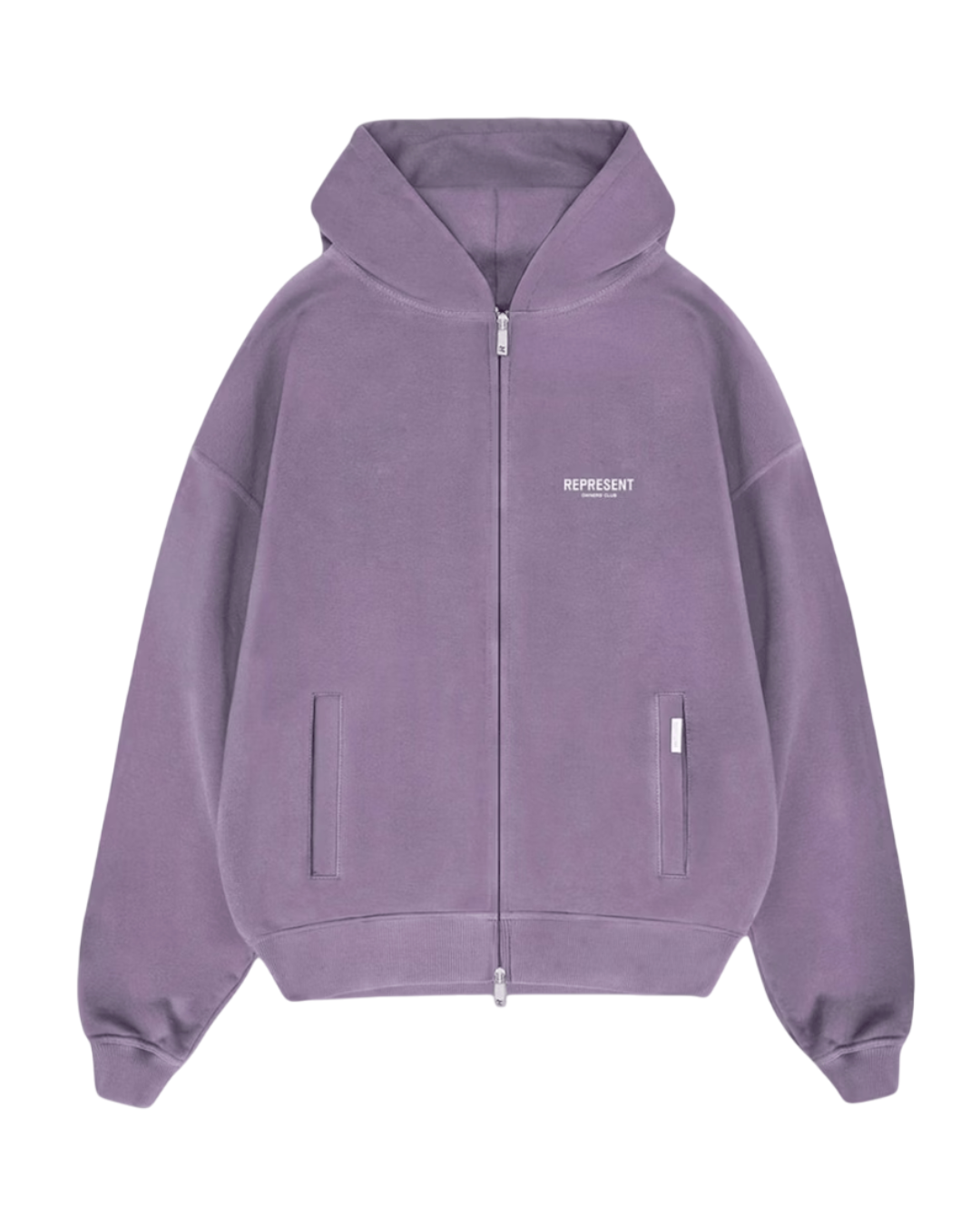 Represent Owners Club Zip Hoodie - 'Vintage Violet'
