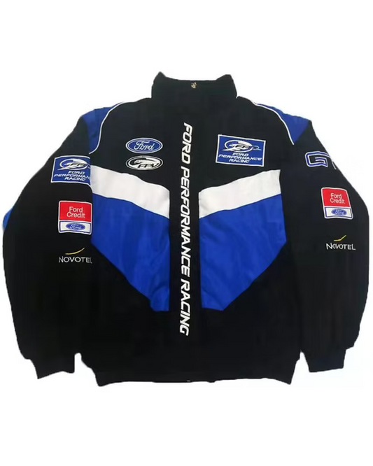Ford F1 Racing Jacket - 'Blue/Black'