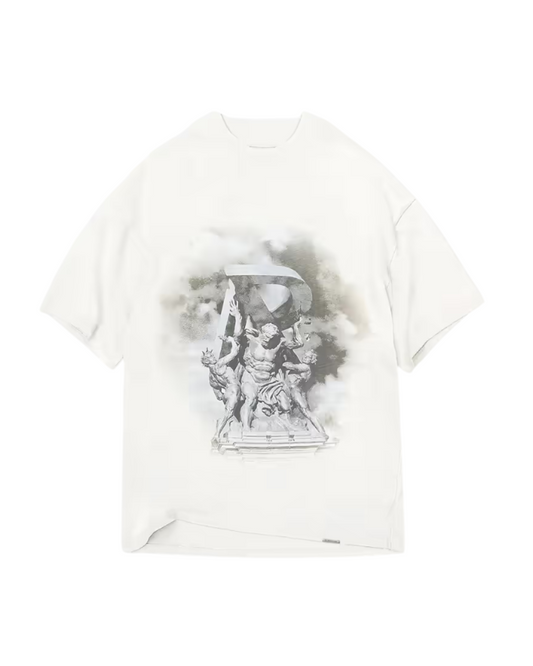 Represent Atlas T-Shirt - "Flat White"