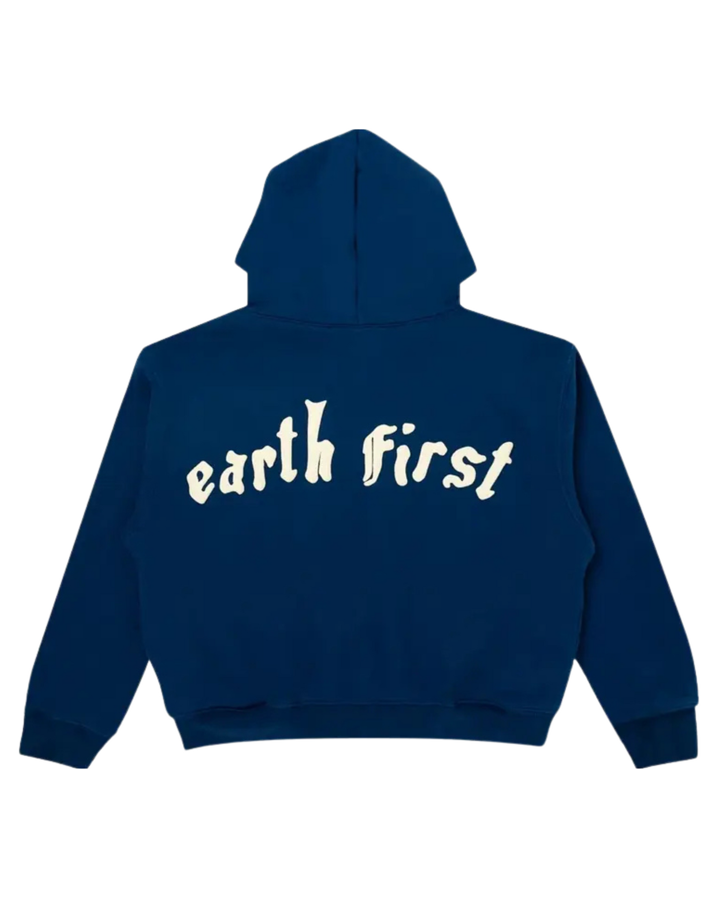 Cactus Plant Flea Market Earth First Zip Up Hoodie - 'Blue'