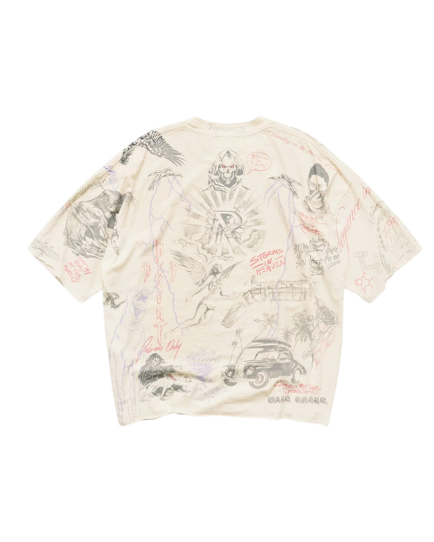 Represent Legacy T-shirt - 'Vintage Grey'