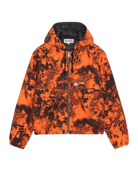 Stussy Hooded Work Jacket - 'Inferno'