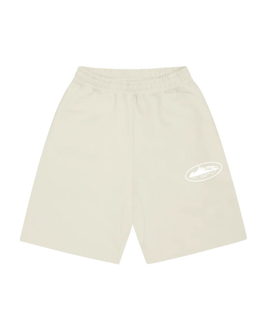 Corteiz Island Puff Print Sweatshort - 'Off-White'