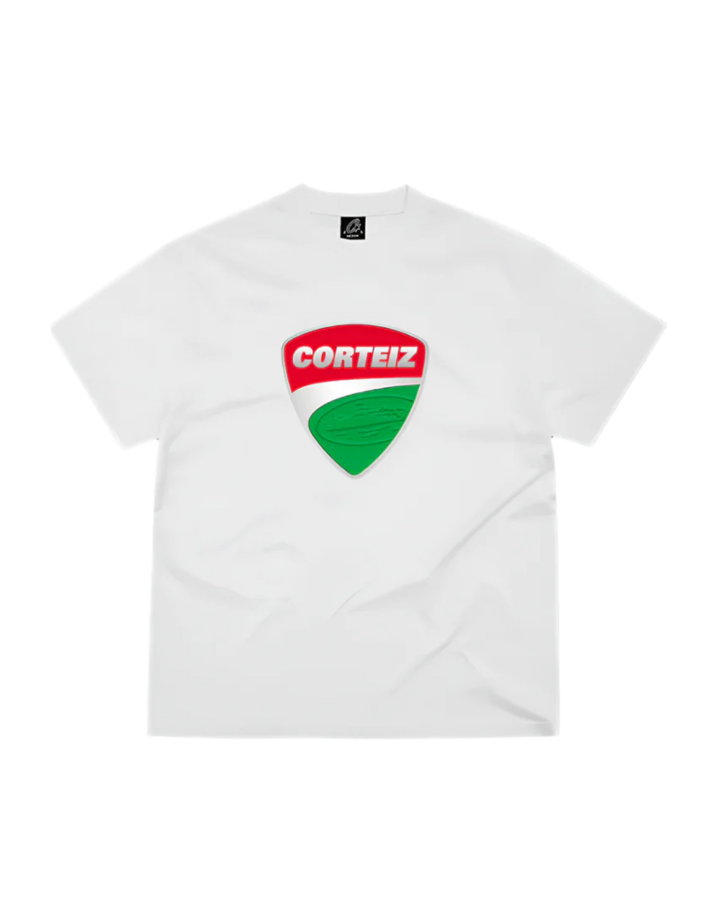 Corteiz Shield Tee - "White"