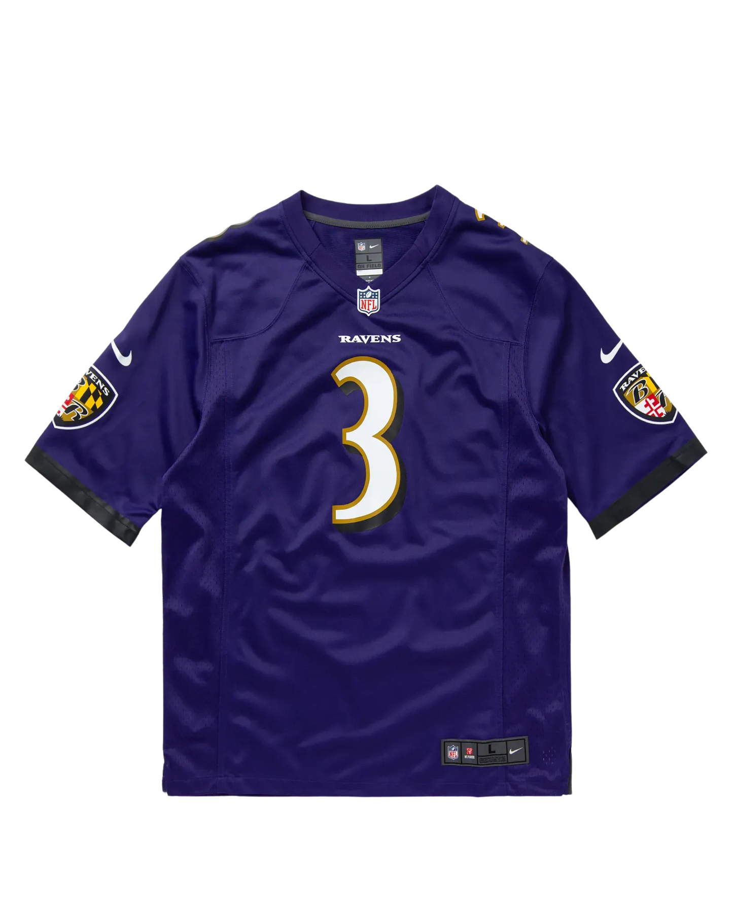 NFL Baltimore Ravens Home Game Jersey Odell Beckham Jr. #3
