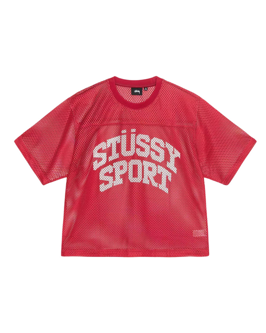 Stussy Sport Mesh Jersey - 'Red'
