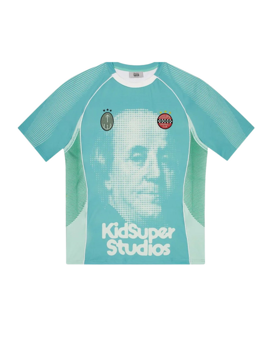 Trapstar x Kidsuper Football Jersey - 'Blue'