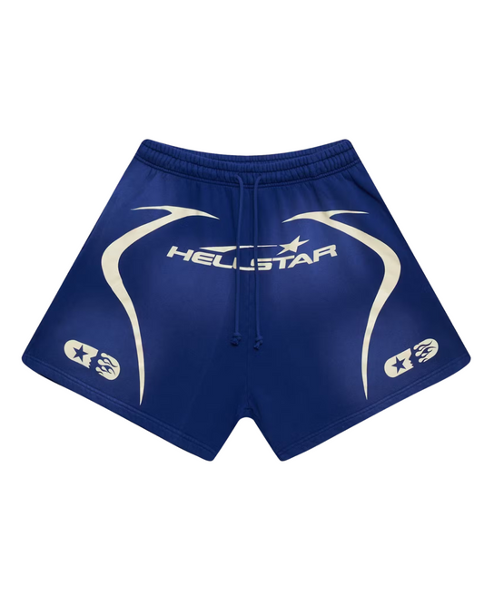 Hellstar Warm Up Shorts - 'Blue'