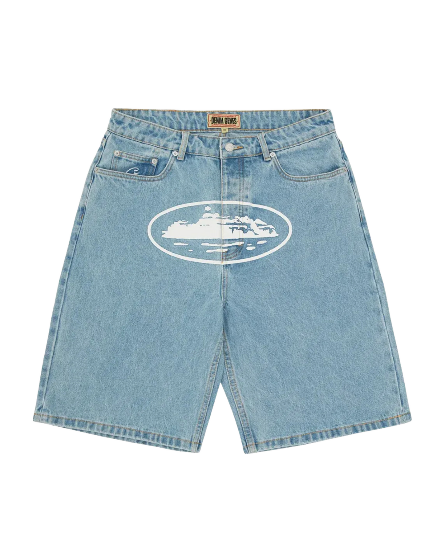 Corteiz OG Denim Shorts - 'Sky Blue'