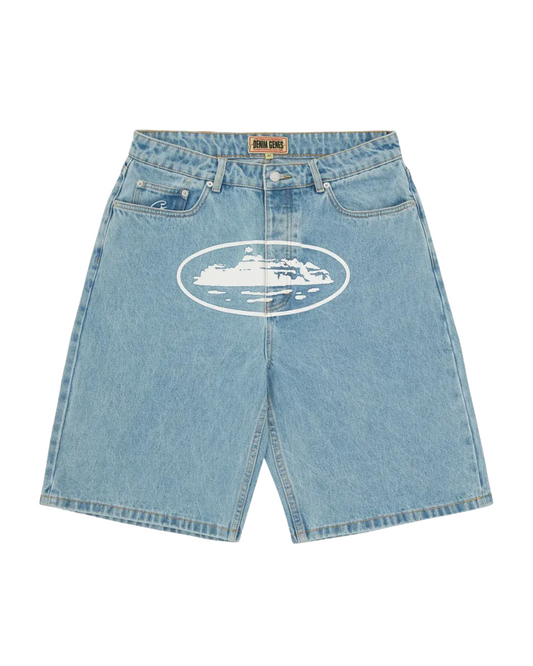 Corteiz OG Denim Shorts - 'Sky Blue'