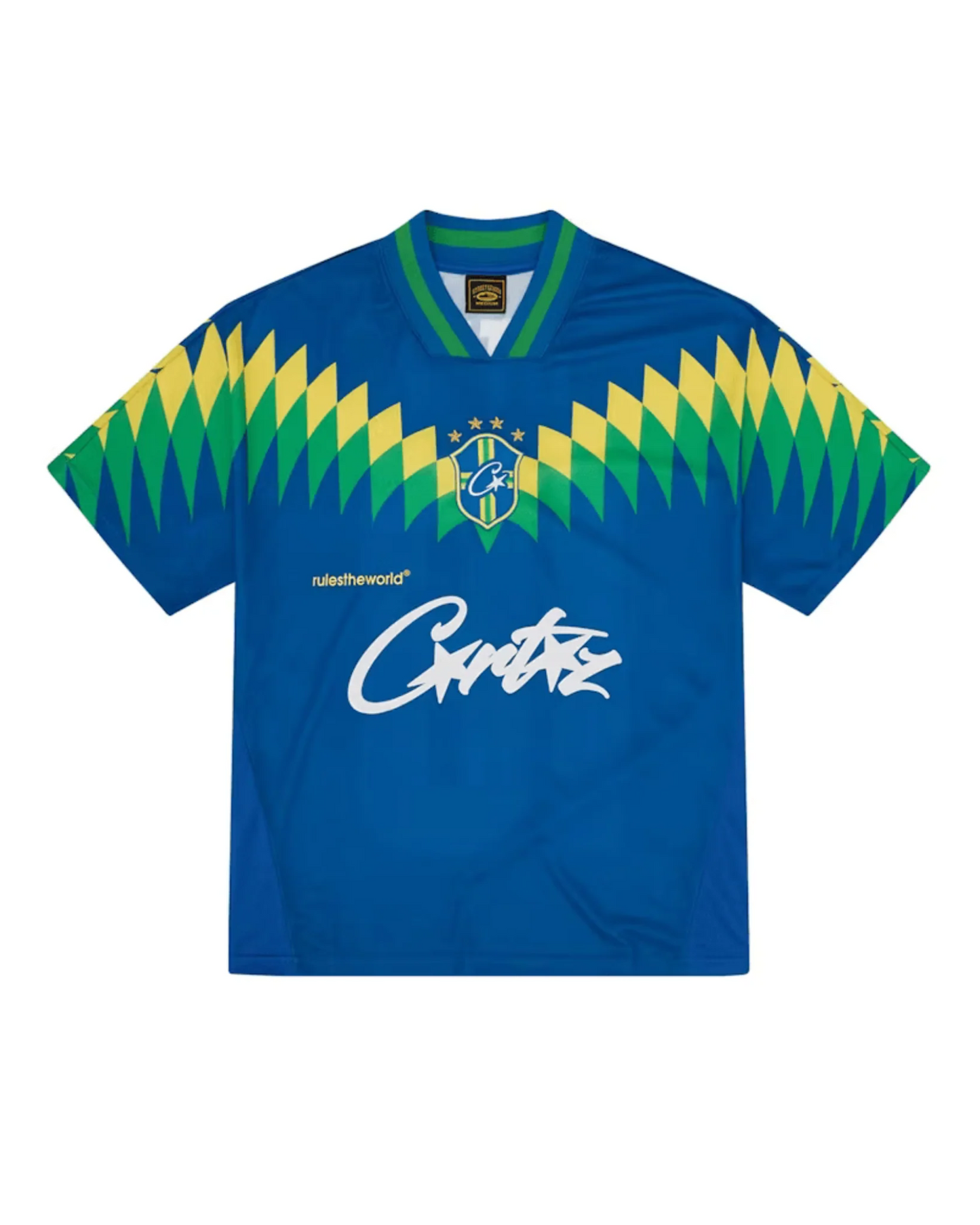 Corteiz Club America Brasil Jersey - 'Blue'