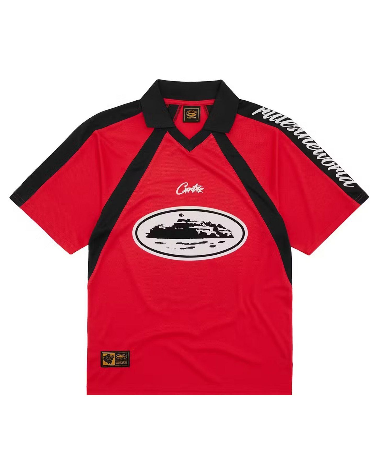 Corteiz Alcatraz Football Jersey - 'Red'