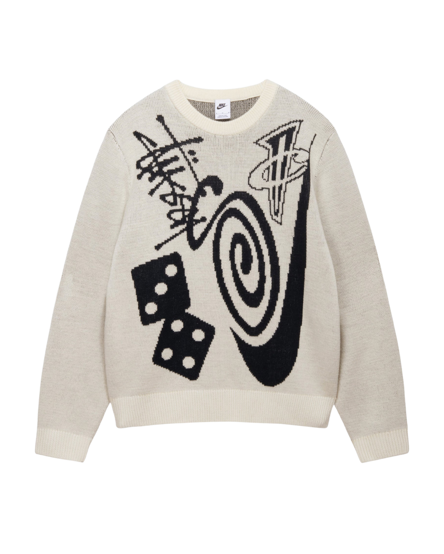 Stussy x Nike Icon Knit Sweater - 'Natural'