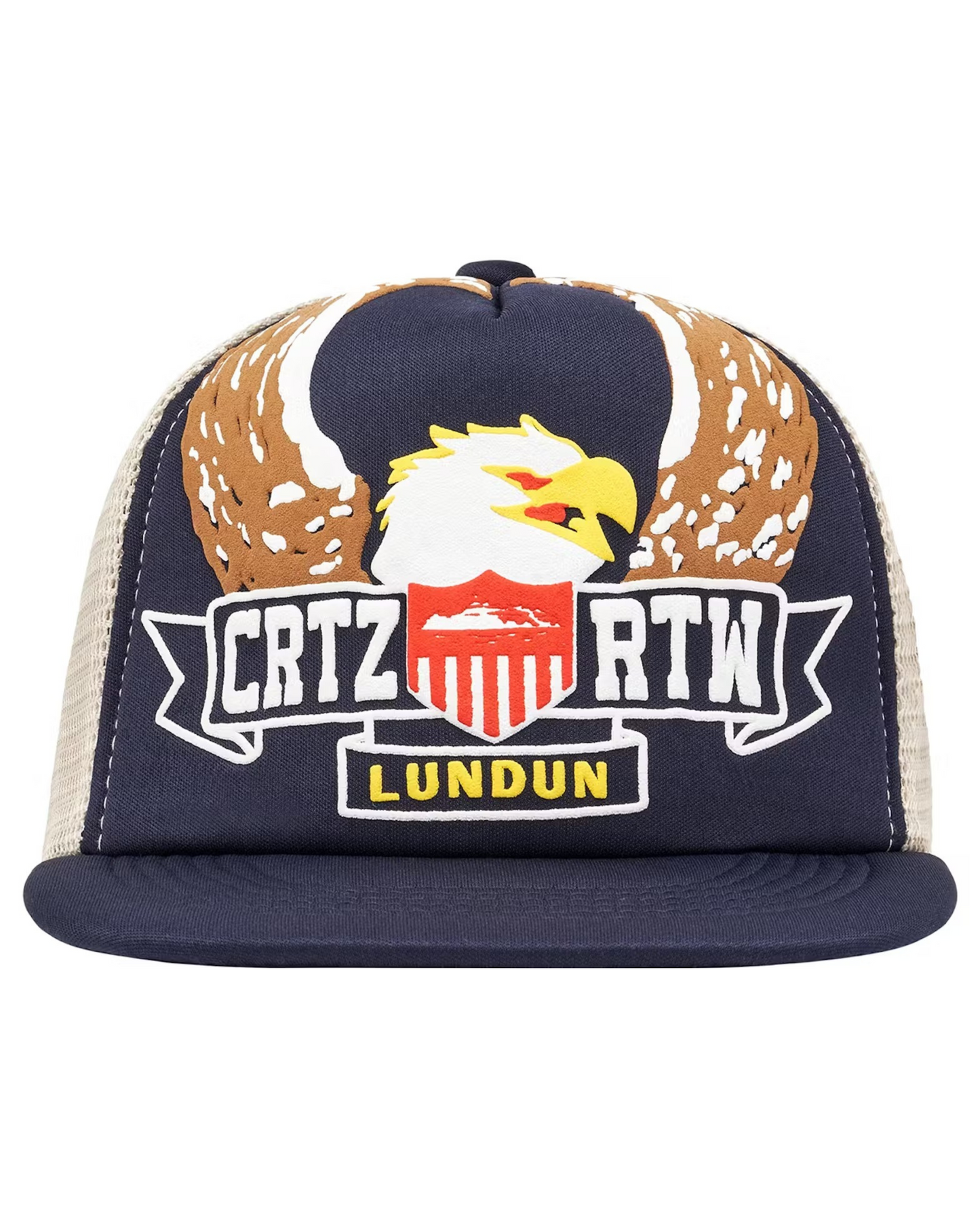 Corteiz Dipset Trucker Hat - 'Navy'