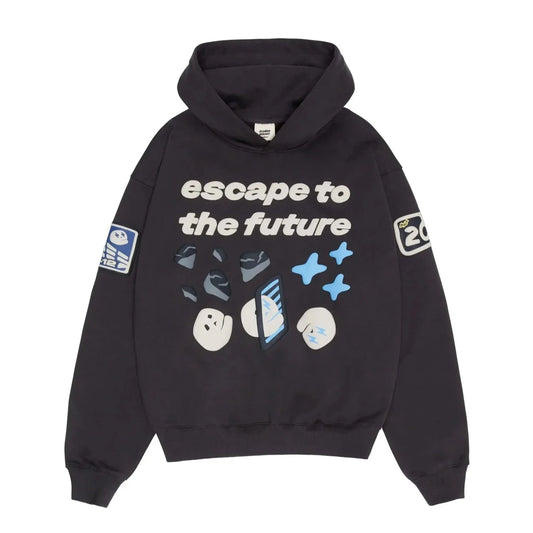 Broken Planet escape To The Future Hoodie Black