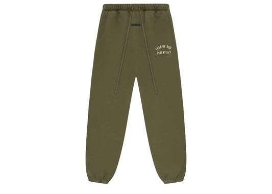 Fear of God Essentials Fleece Essential Sweatpant - 'Military'