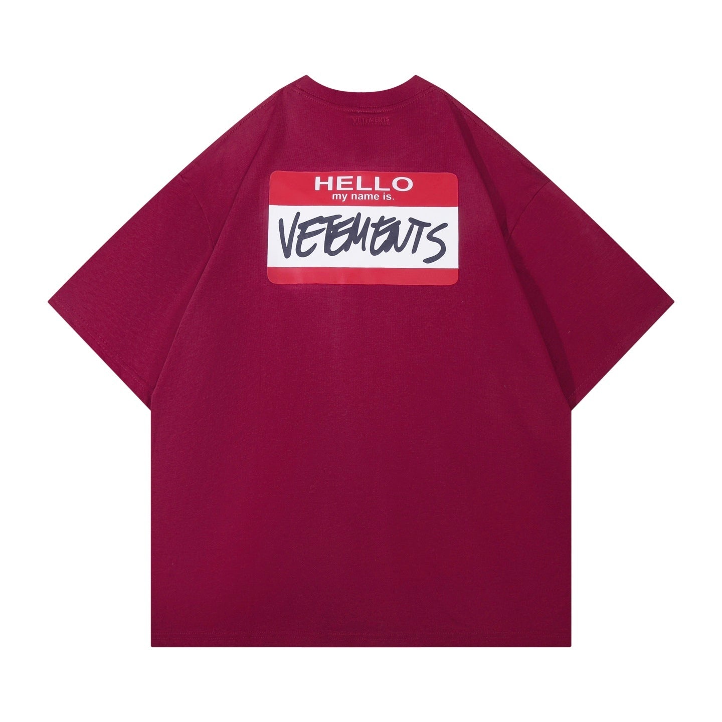 Vetements 'My name is' T-shirt