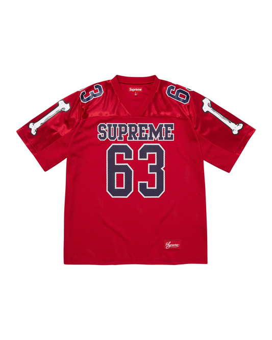 Supreme Bones Football Jersey - "Red"