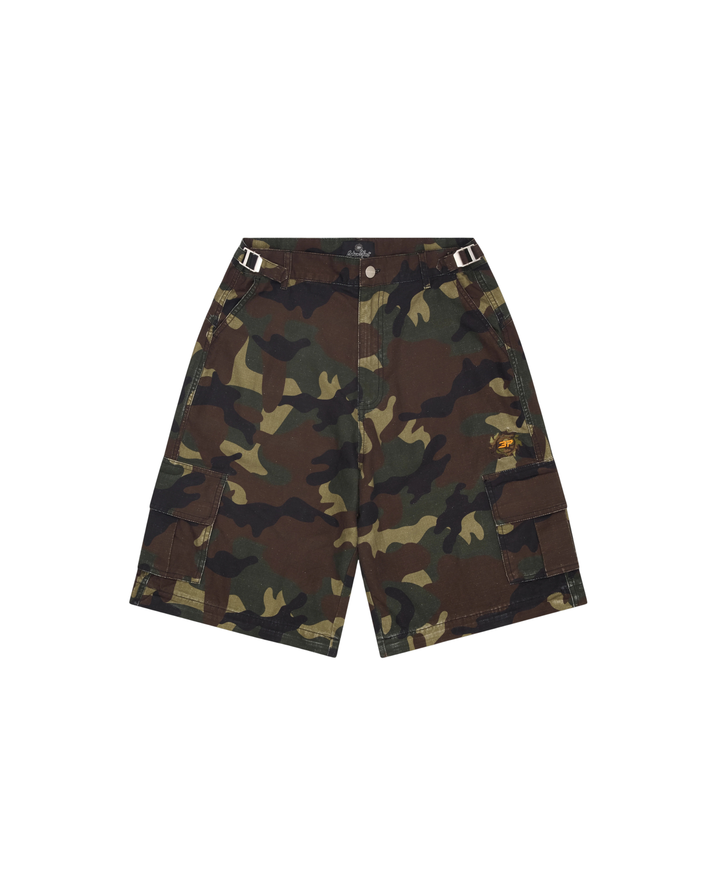 Broken Planet 2-in-1 Camo Cargo Pants/Shorts - "Camo Green"