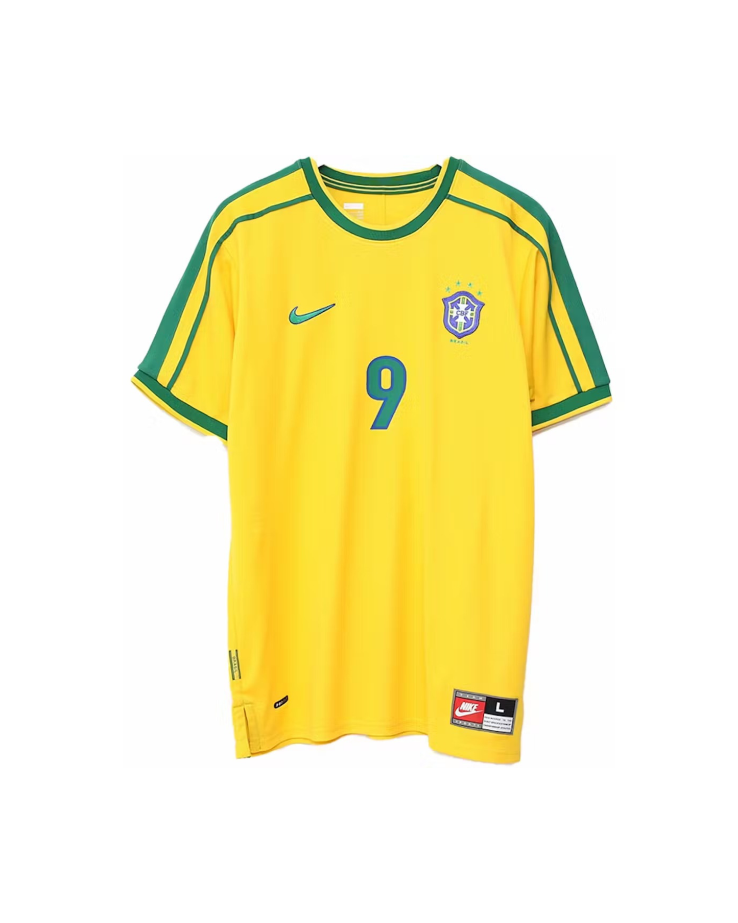 Brazil 1998/99 Ronaldo Retro Football Shirt