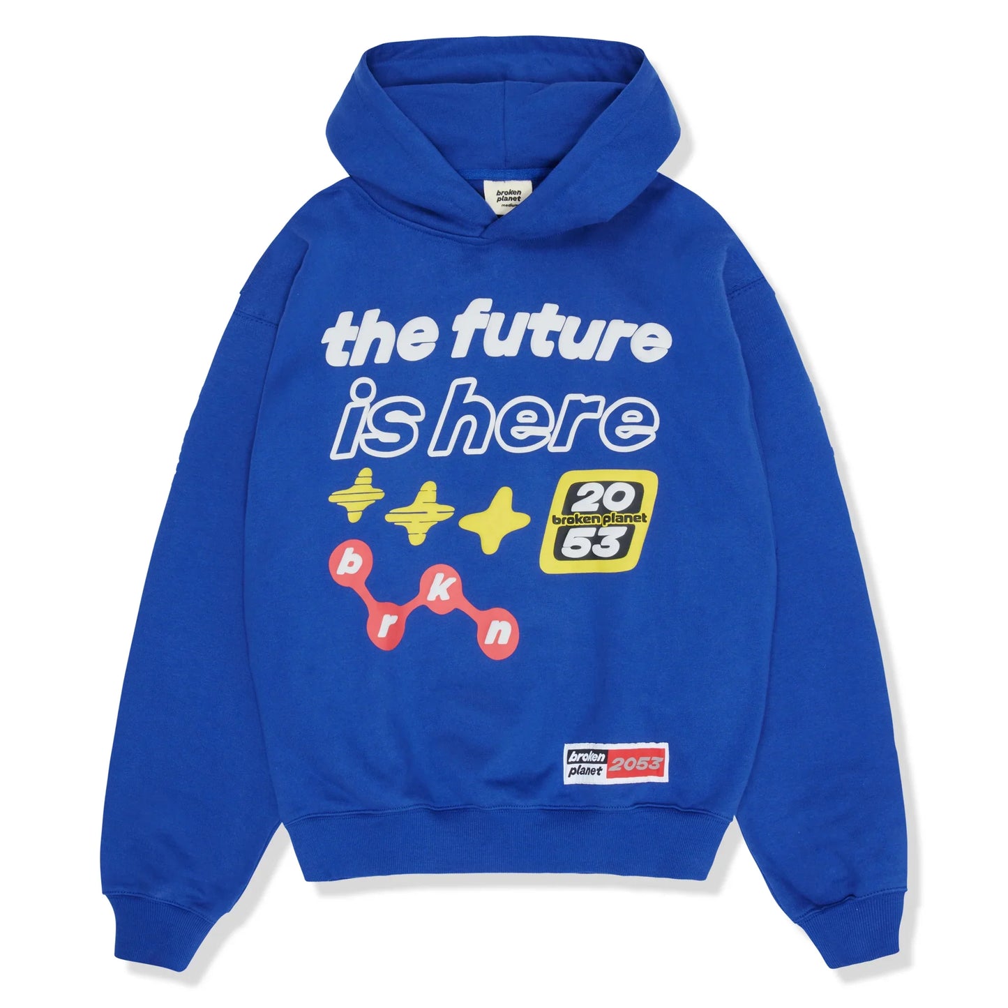 Broken Planet The Future Is Here Hoodie Blue