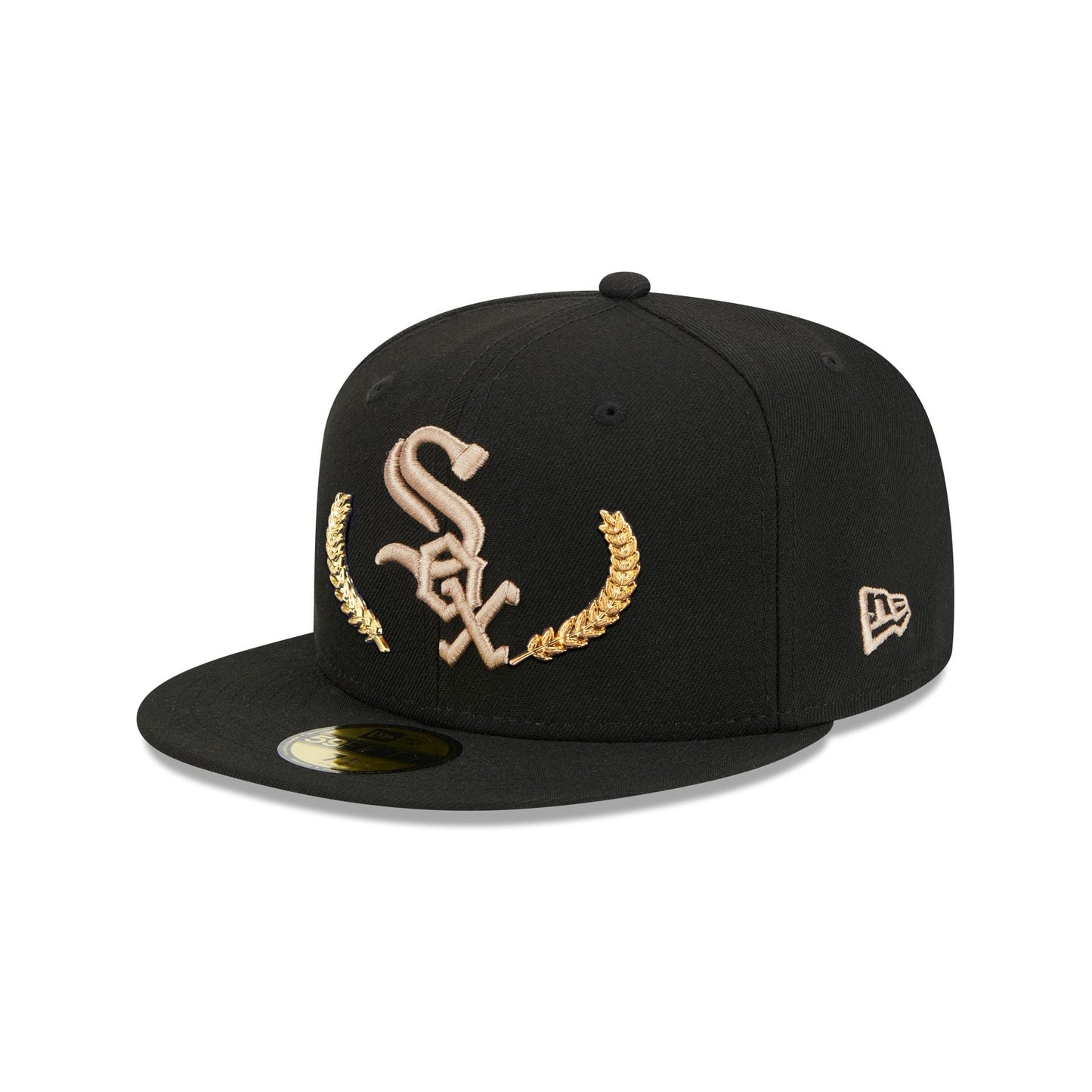 Chicago White Sox Gold Leaf 59FIFTY Fitted Hat