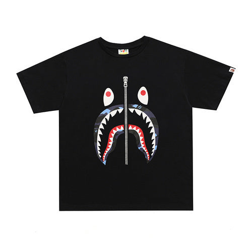 BAPE A Bathing Ape Shark T-shirt Black