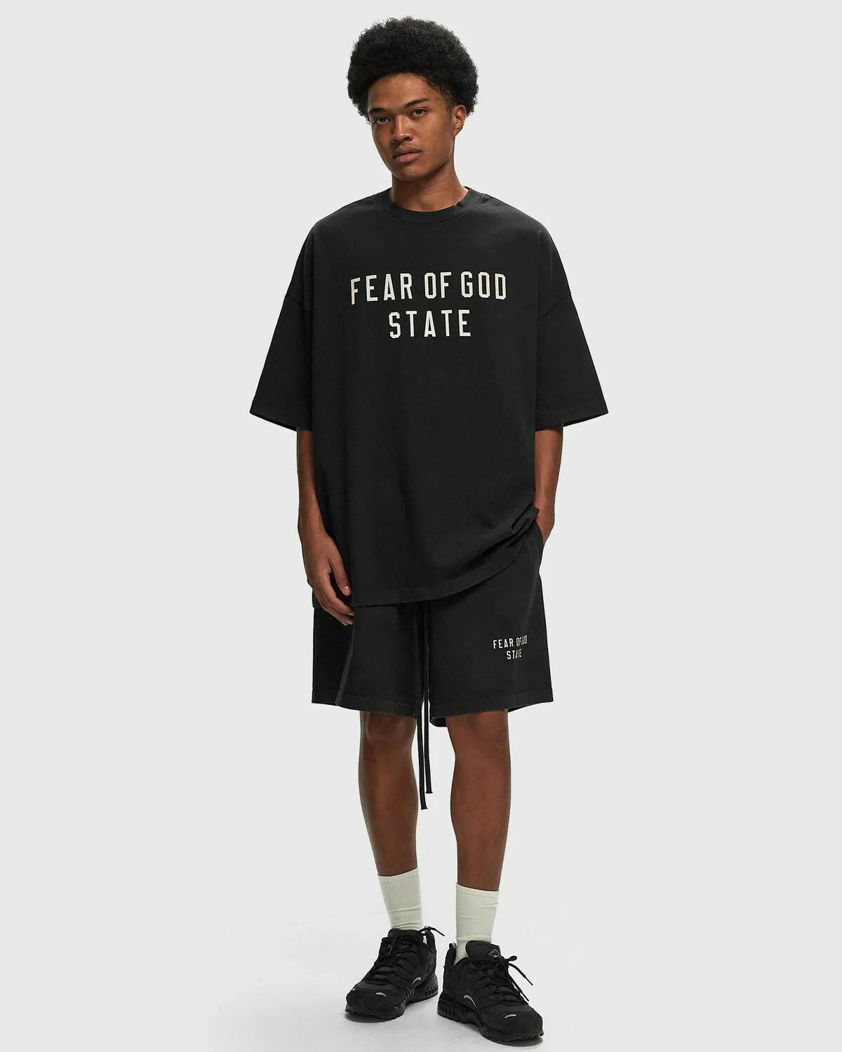 Fear Of God Essentials Heavy Soccer Set - "Black"