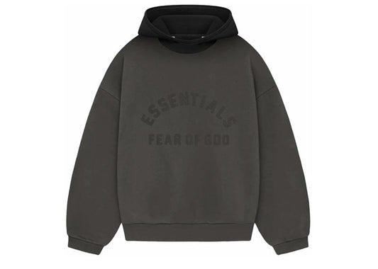 Fear of God Essentials Nylon Fleece Hoodie - 'Ink/Jet Black'
