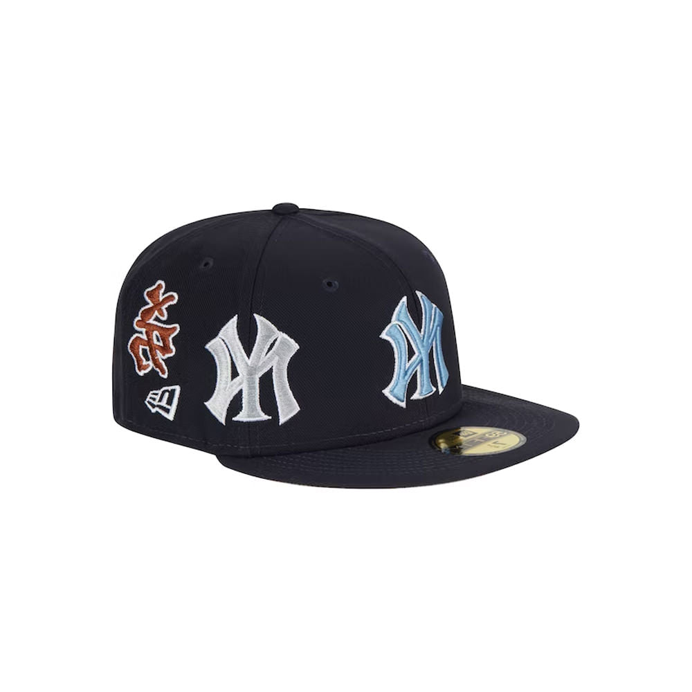 Supreme New York Yankees Kanji New Era Fitted Hat Navy
