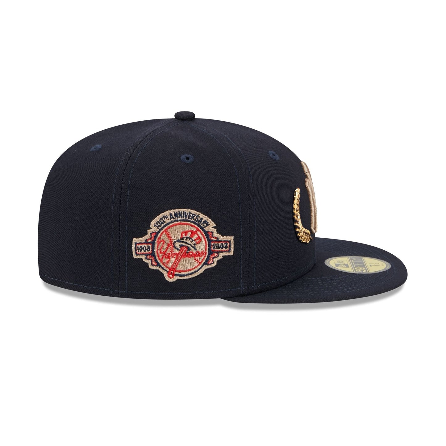 New York Yankees Gold Leaf 59FIFTY Fitted Hat