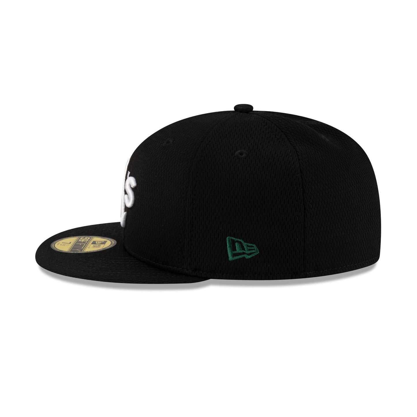 Oakland Athletics 2025 Clubhouse Black 59FIFTY Fitted Hat