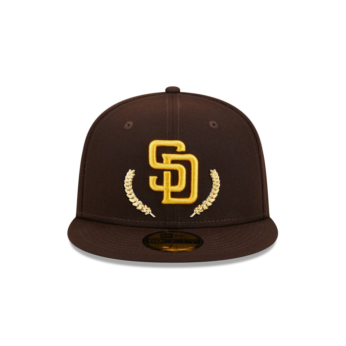 San Diego Padres Gold Leaf 59FIFTY Fitted Hat