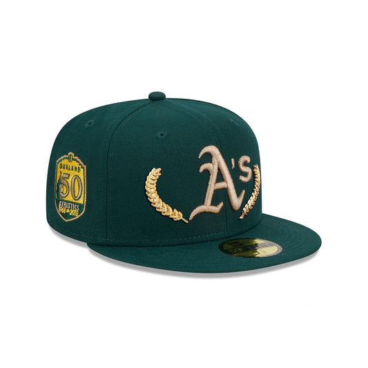 Oakland Athletics Gold Leaf 59FIFTY Fitted Hat