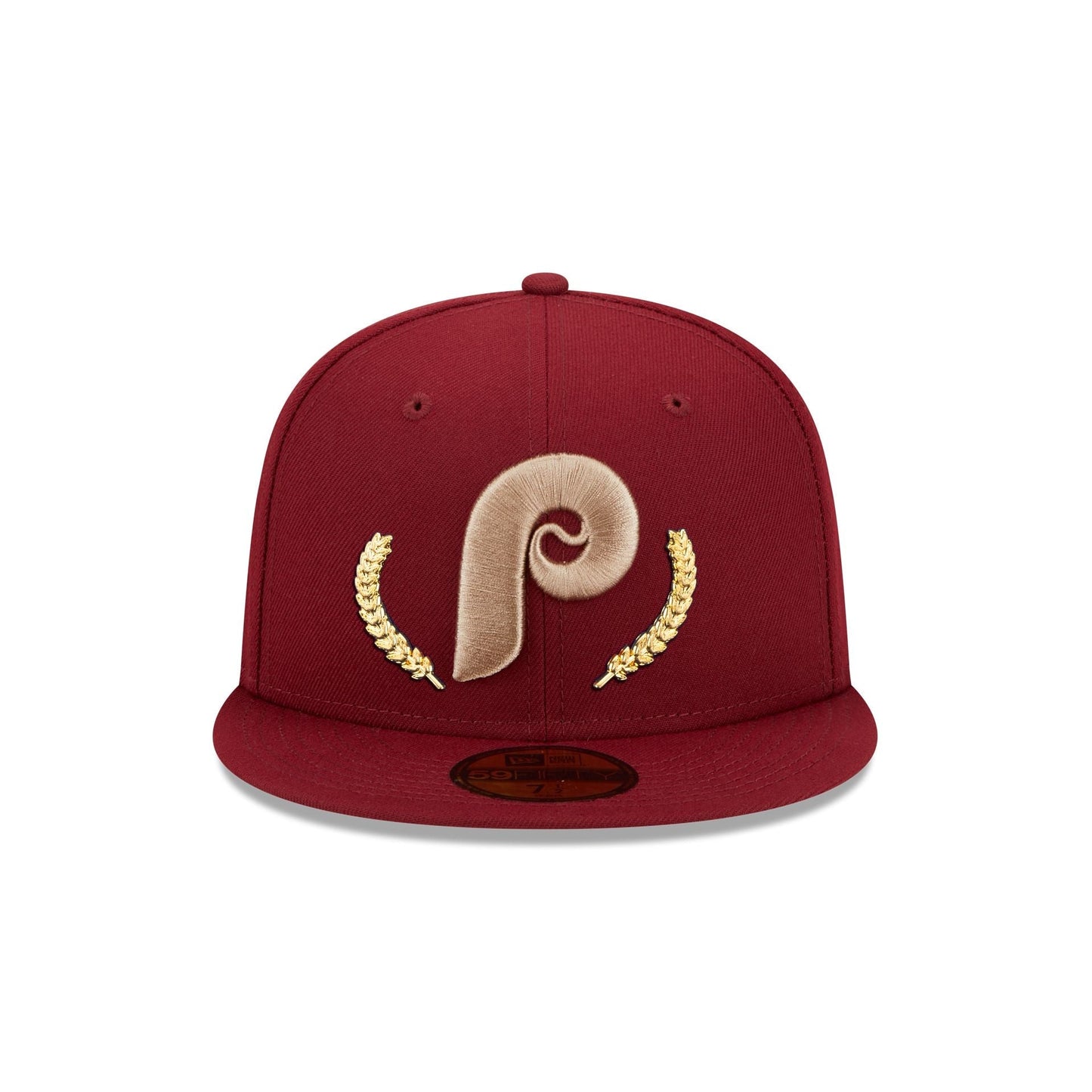 Philadelphia Phillies Gold Leaf 59FIFTY Fitted Hat