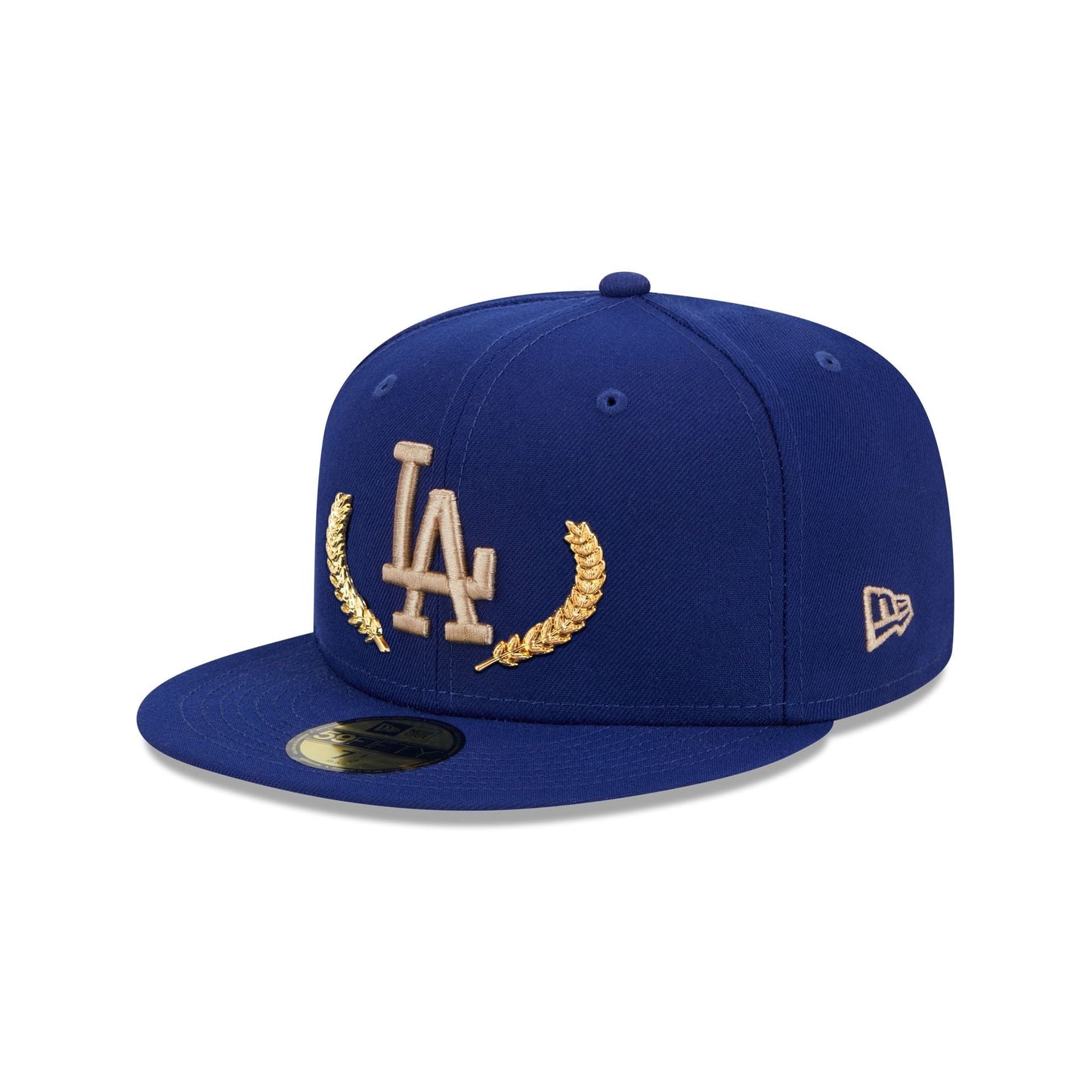 Los Angeles Dodgers Gold Leaf 59FIFTY Fitted Hat