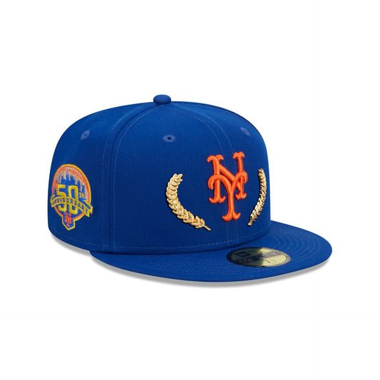 New York Mets Gold Leaf 59FIFTY Fitted Hat