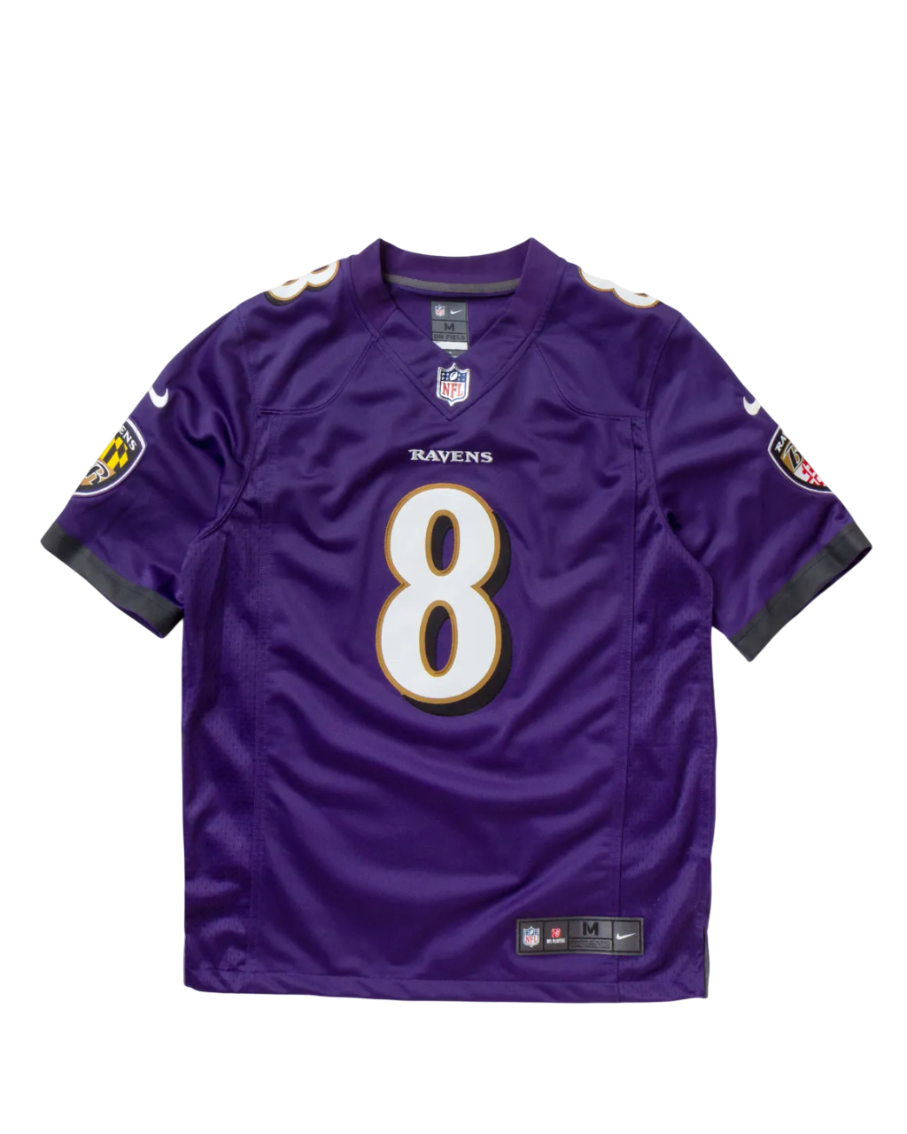 Nike x NFL Baltimore Ravens Home Jersey Lamar Jackson #8
