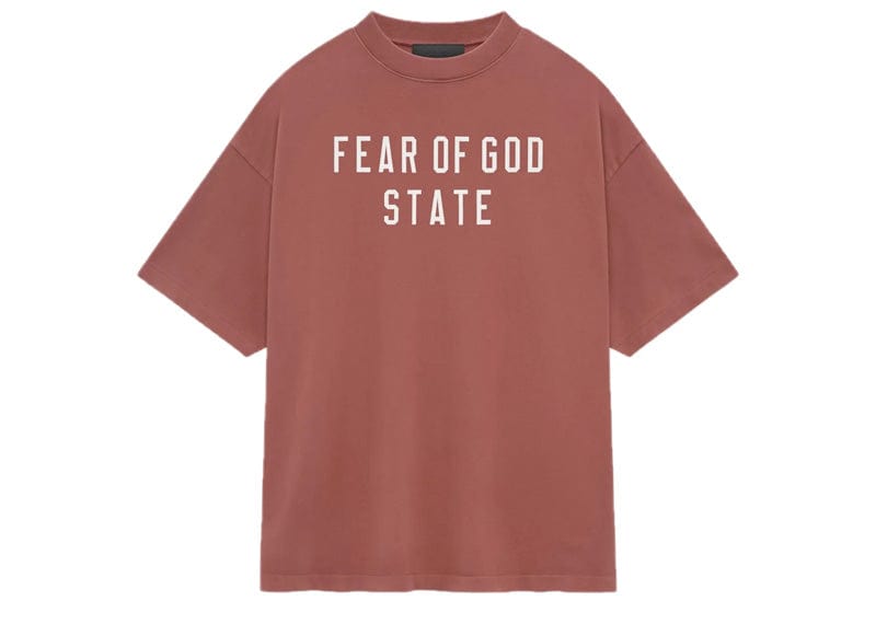 Fear of God Essentials T-Shirt - "Crimson"