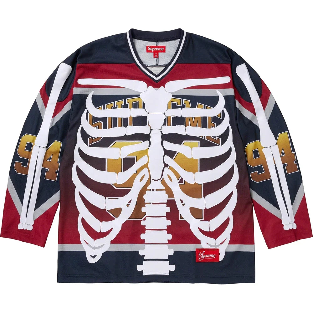 Supreme Bones Hockey Jersey Multicolor