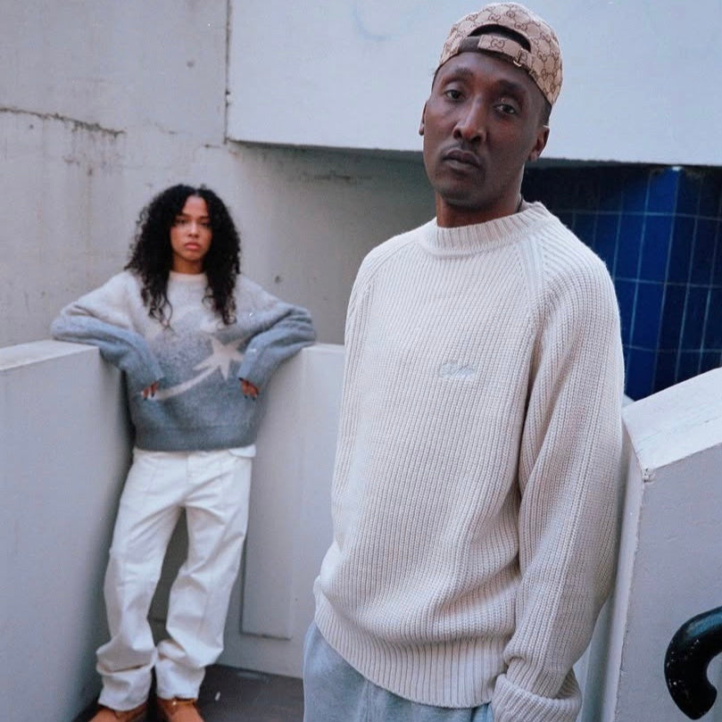 Corteiz VVS Yarn Allstarz Sweater - "Cream"