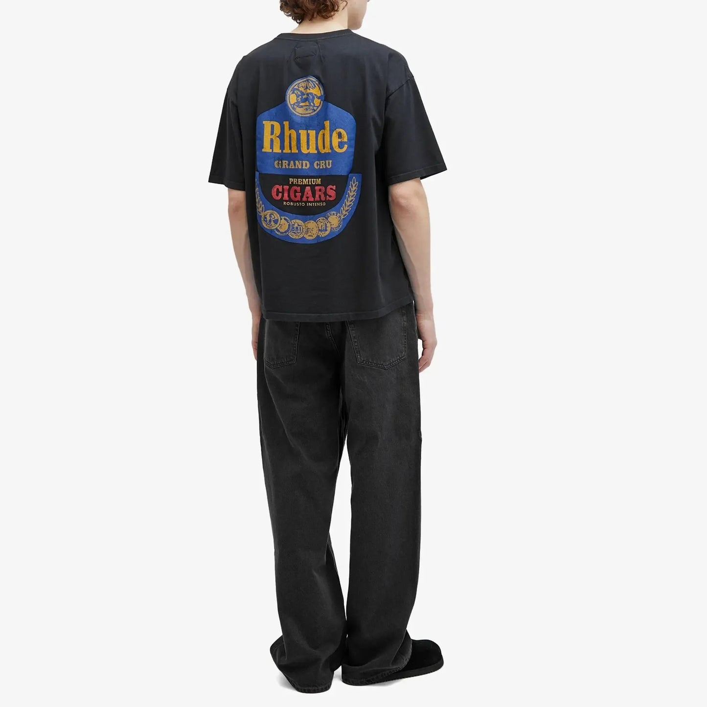 Rhude Grand Cru T-Shirt - "Vintage Black"