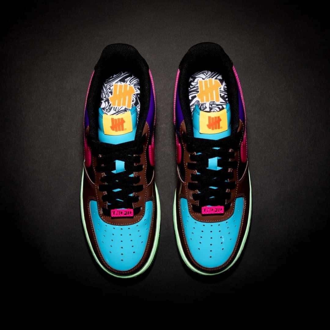 Nike x Undefeated Air Force 1 Low - "Multi Patent"