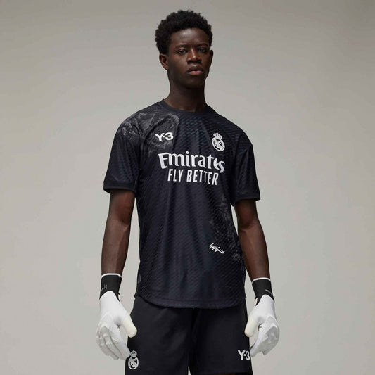 Y-3 x Real Madrid 2023/24 Black Edition Football Shirt