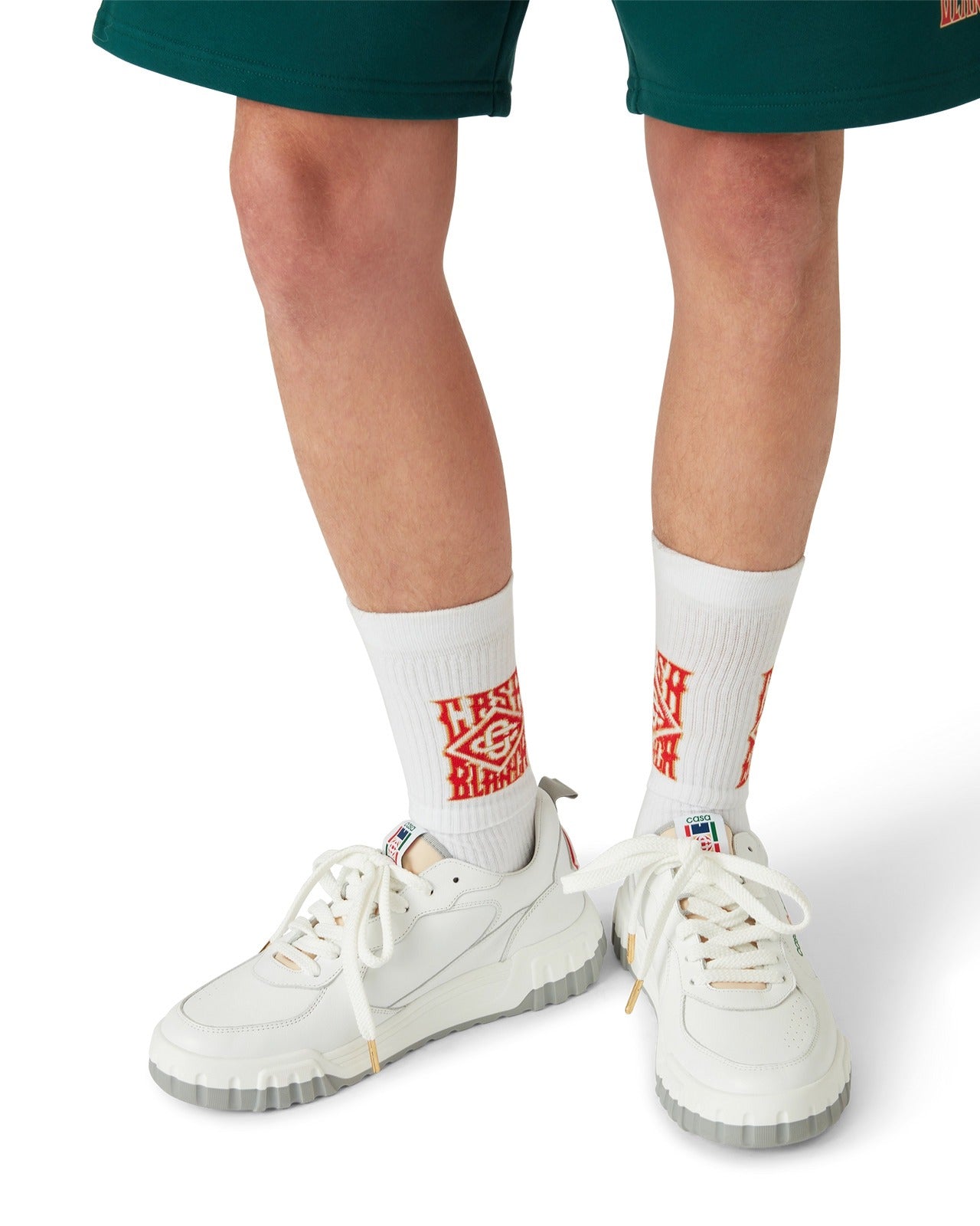 Casablanca Gothic Logo Socks