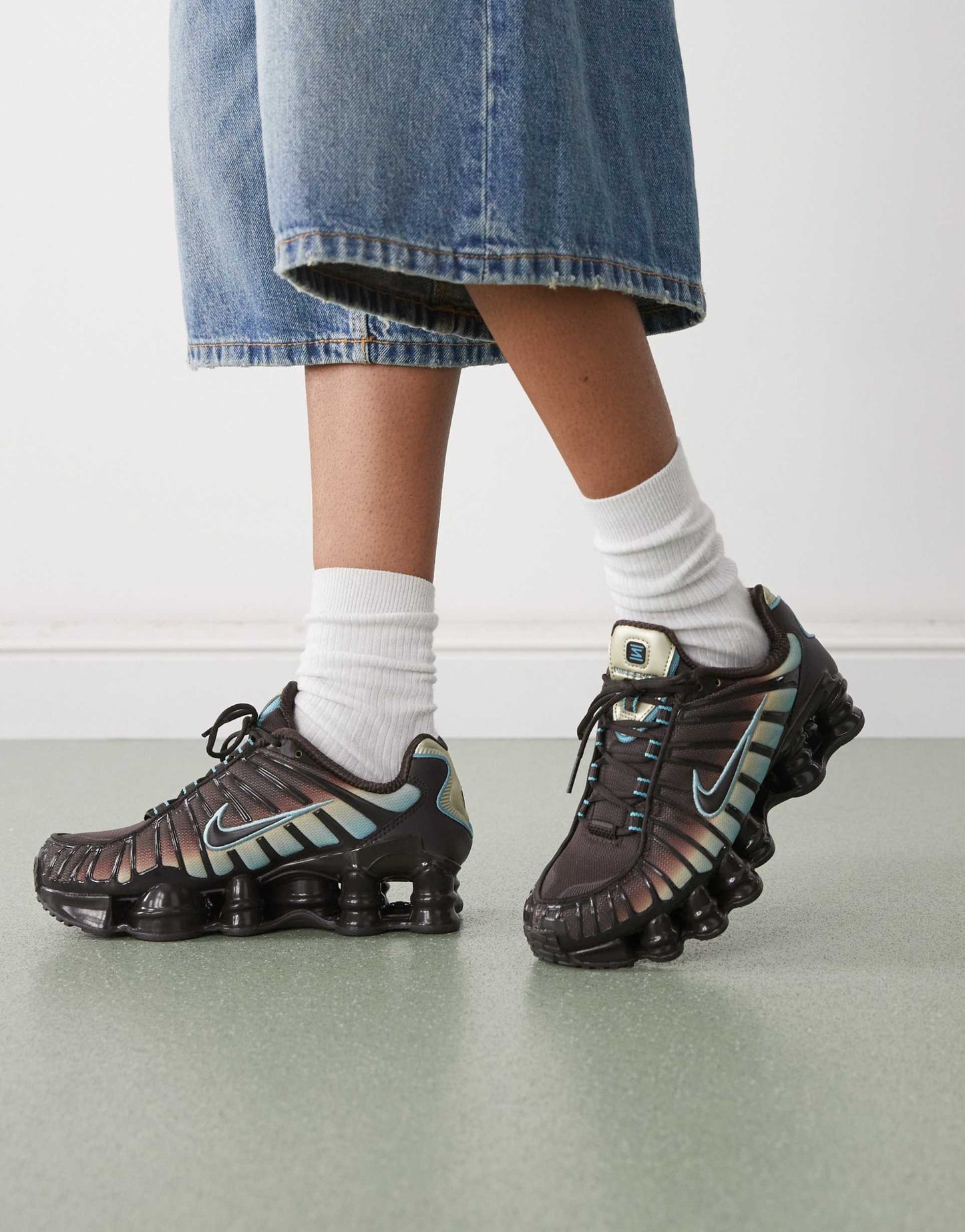 Nike Shox TL - 'Velvet/Brown/Denim/Turquoise'