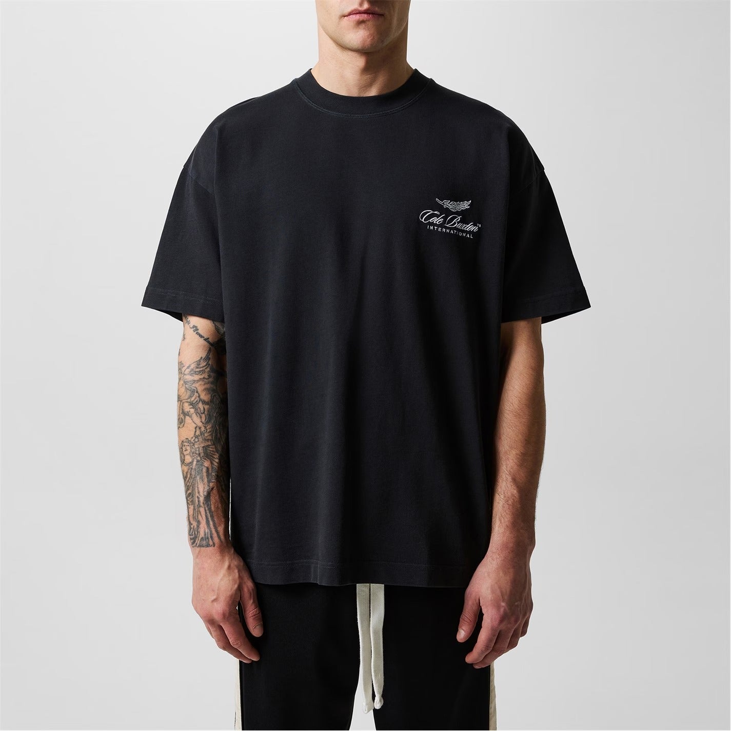 Cole Buxton International T-shirt - 'Black'