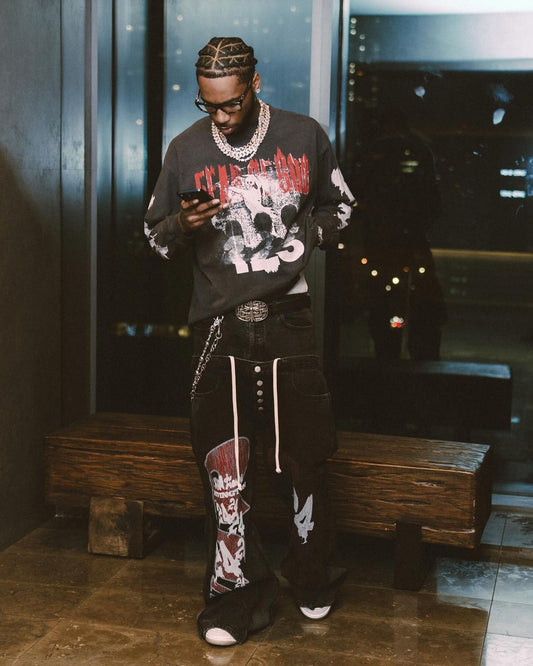 RRR123 x Fear of God "Look, It´s The Enemy" Sweatshirt