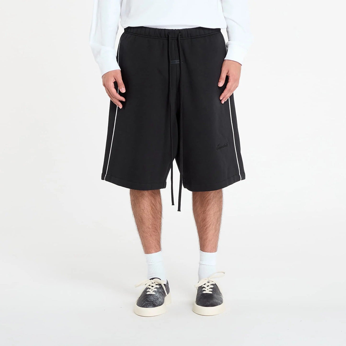 Fear of God Essentials Shorts with Piping - "Black"