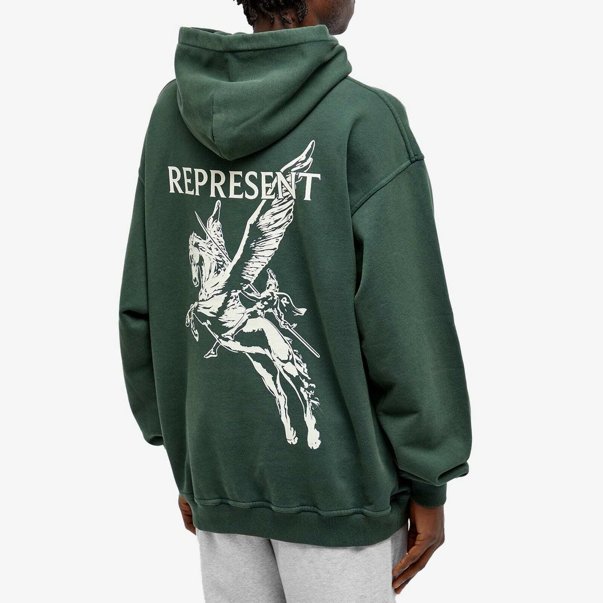Represent Mascot Hoodie - "Forest Green"